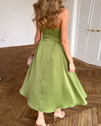 Liora · Vestido Midi Bustier de Lujo
