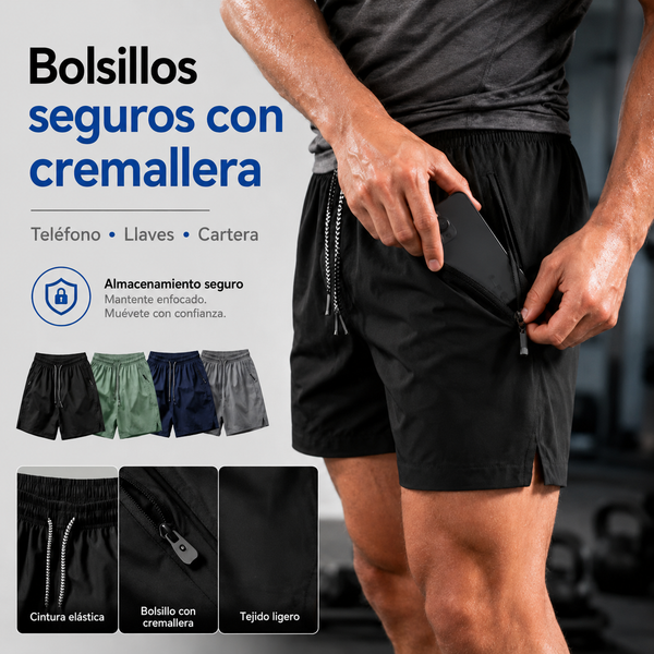 Gazela · Pack 4 Shorts Deportivos Ice Silk