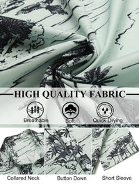 Camisa Estampada Casual Vacaciones Diseñador