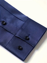 Hunter · Camisa Elegante de Manga Larga con Botones