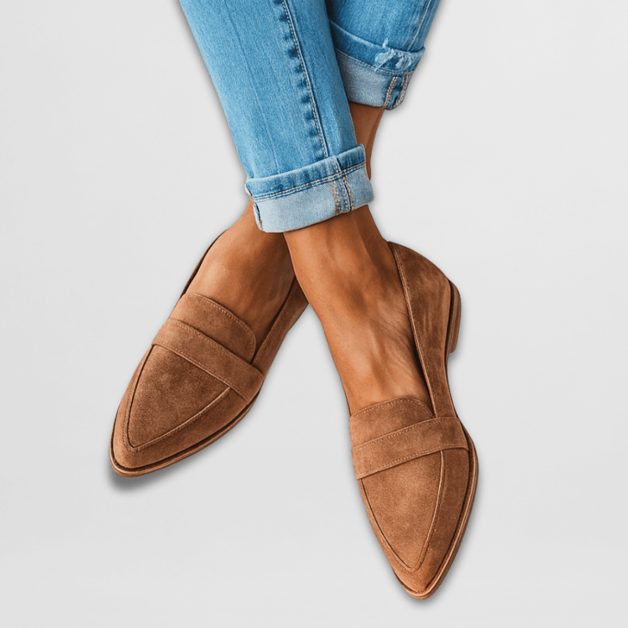 Helen | Mocasines ortopédicos de ante suave™
