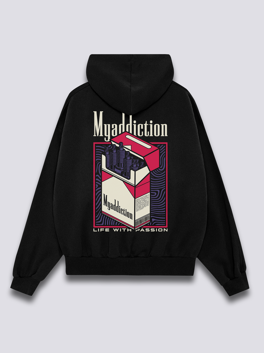 Adicción Sudadera con Capucha