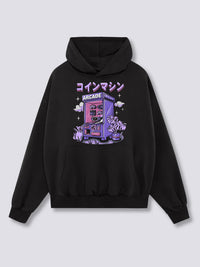 Estampado Frontal - Arcade Sudadera con Capucha