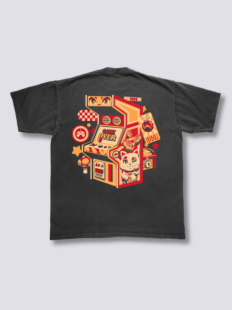 Arcade Neko Camiseta Vintage