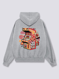 Arcade Neko Sudadera con Capucha