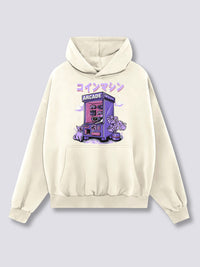 Estampado Frontal - Arcade Sudadera con Capucha