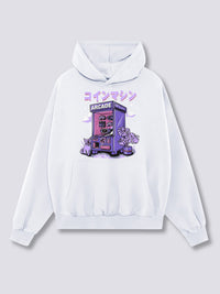 Estampado Frontal - Arcade Sudadera con Capucha