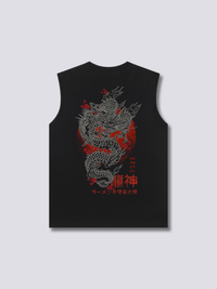 Dragón Asiático Camiseta sin Mangas