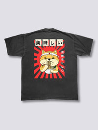Ramen Shiba Camiseta Vintage