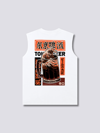 Ola de Cerveza Camiseta sin Mangas