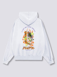 Burnout Sudadera con Capucha