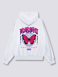 Butterfly Sudadera con Capucha