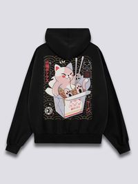 Gato Caja Sudadera con Capucha