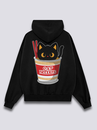 Gato Fideos Sudadera con Capucha
