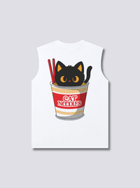 Gato Fideos Camiseta sin Mangas