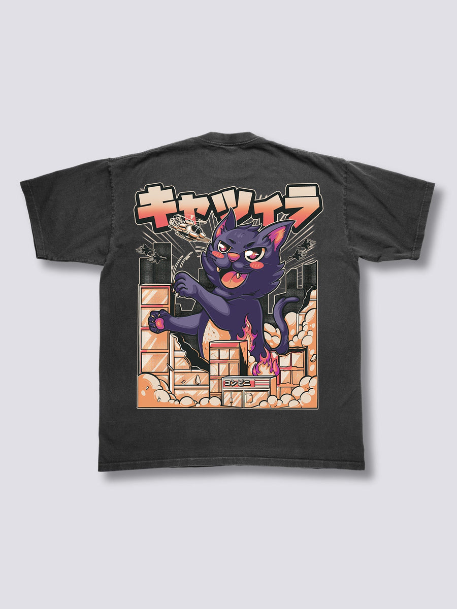 Catzilla Camiseta Vintage