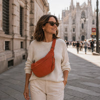 Tosca · Bolso de Hombro Elegante Naranja