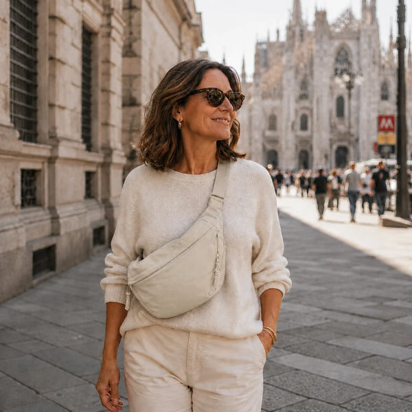 Emma · Bolso de Hombro Elegante Beige
