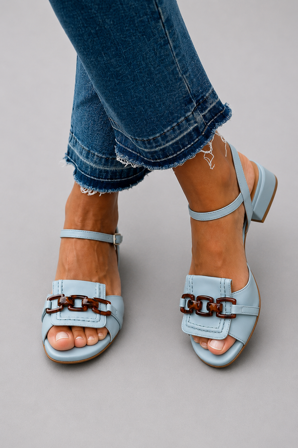 Azzurra · Sandalias Elegancia Costera