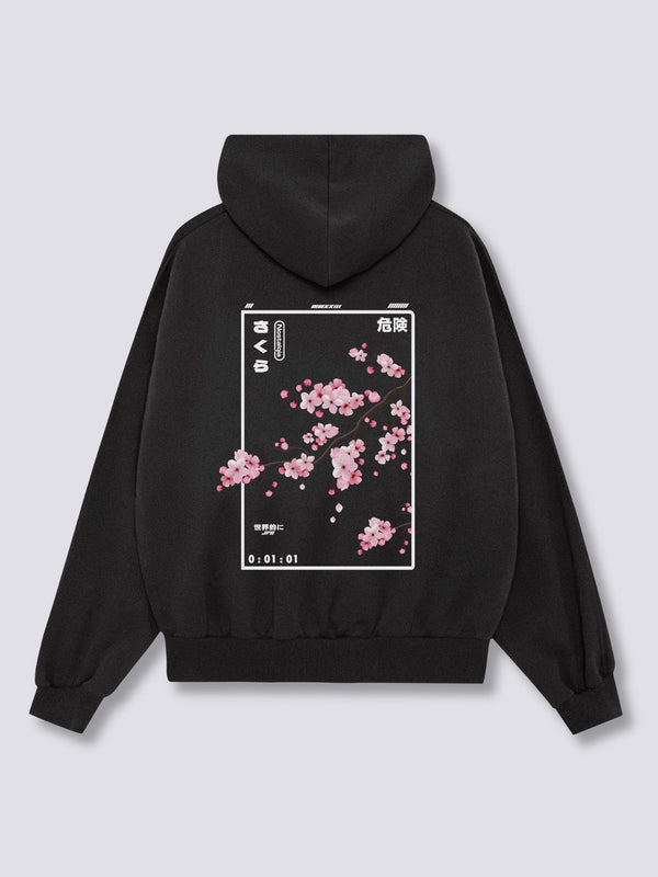 Flor de Cerezo Sudadera con Capucha