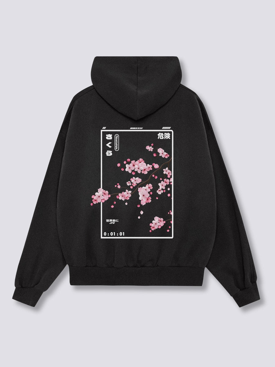 Flor de Cerezo Sudadera con Capucha