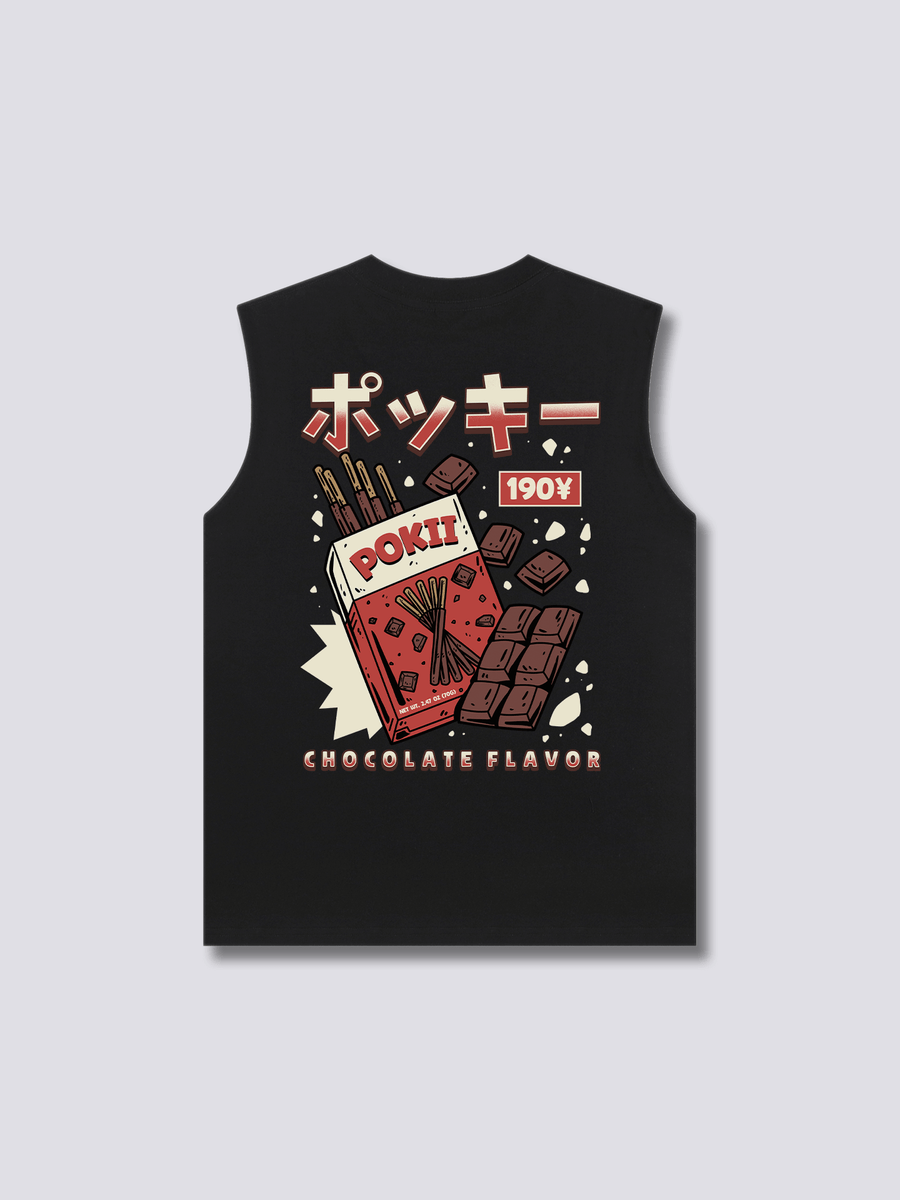Chocolate Pokii Camiseta sin Mangas