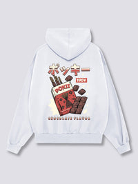 Chocolate Pokii Sudadera con Capucha