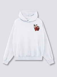 Chocolate Pokii Sudadera con Capucha