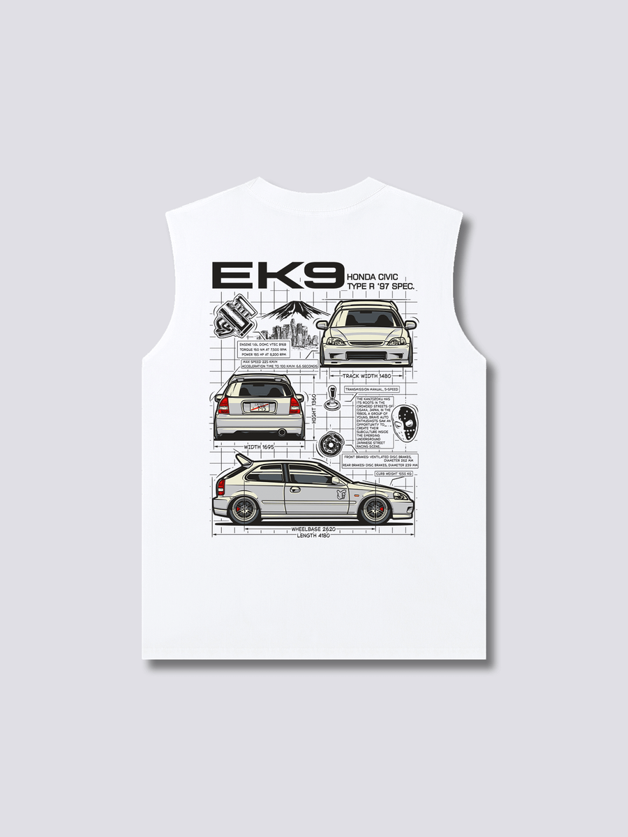 Civic Proyecto Camiseta sin Mangas
