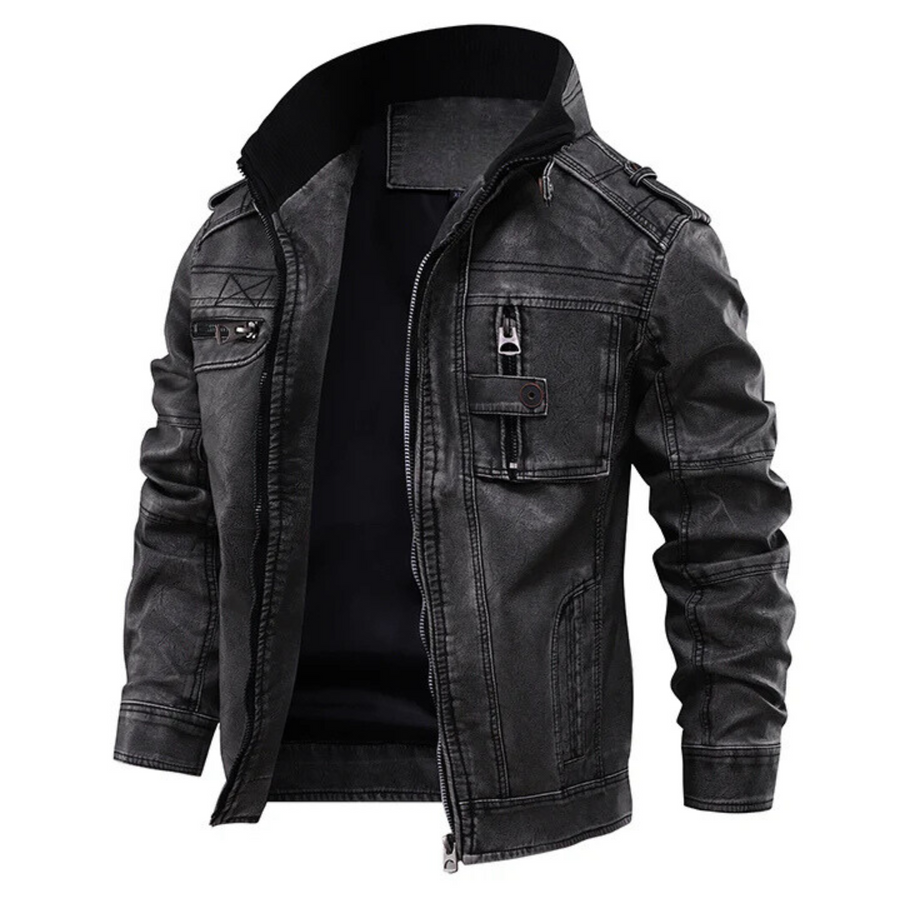 Laurent Monaco · Chaqueta de Cuero Everyday