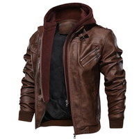 Laurent Monaco · Chaqueta de Cuero Heritage