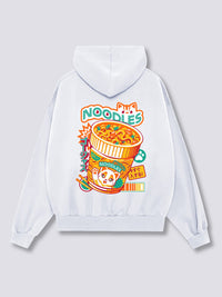 Neko Fideos Sudadera con Capucha