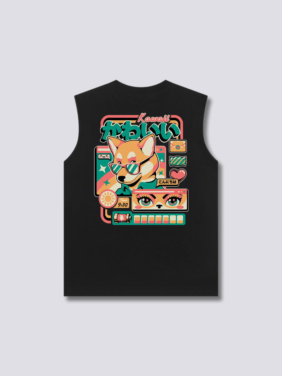Cachorro Cyber Camiseta sin Mangas