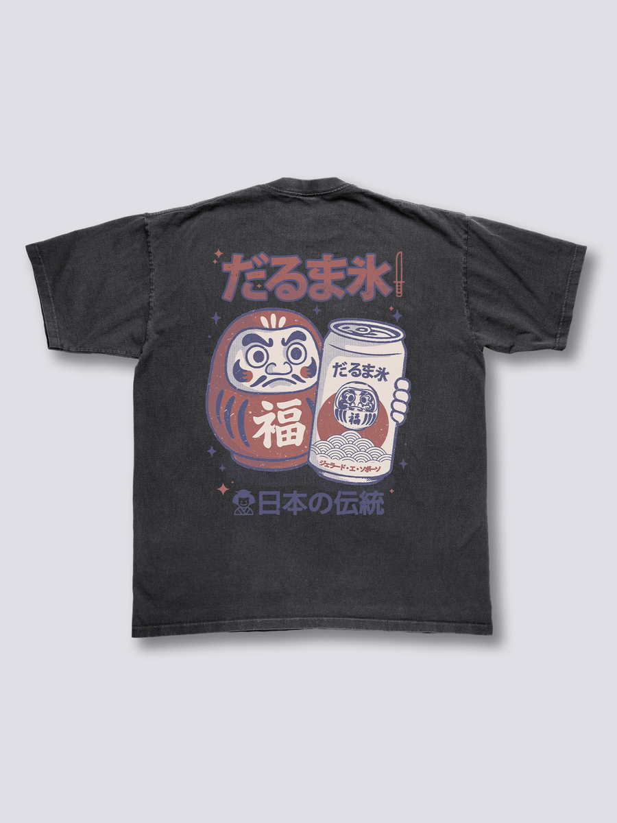 Daruma Cerveza Camiseta Vintage