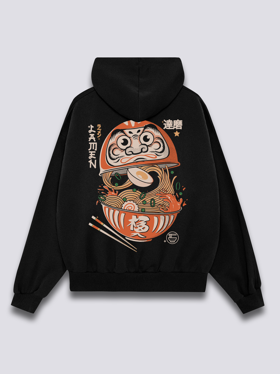 Daruma Ramen Sudadera con Capucha