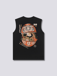 Daruma Ramen Camiseta sin Mangas