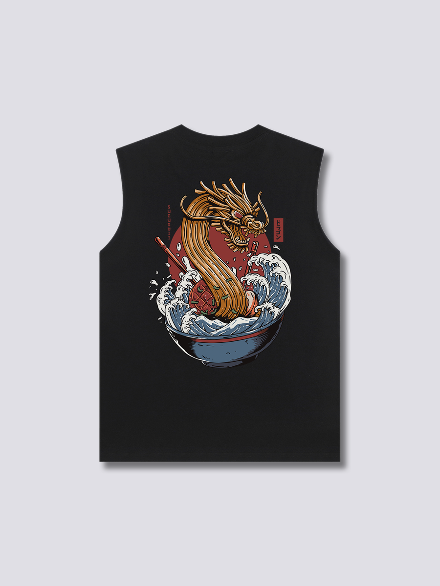 Dragón Fideo Camiseta sin Mangas