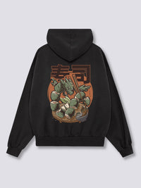 Dragón Rollo Sudadera con Capucha
