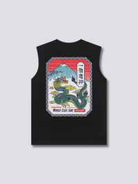 Dragón Sake Camiseta sin Mangas