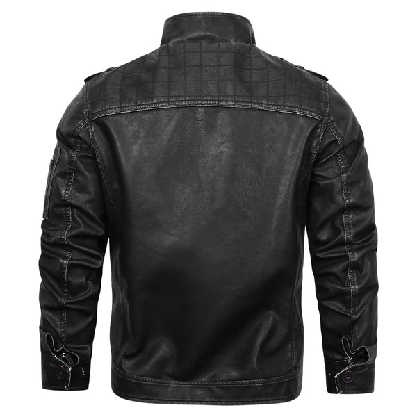 Laurent Monaco · Chaqueta de Cuero Formal