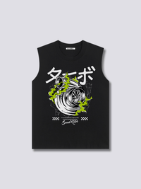 Estampado Frontal - Motor Camiseta sin Mangas