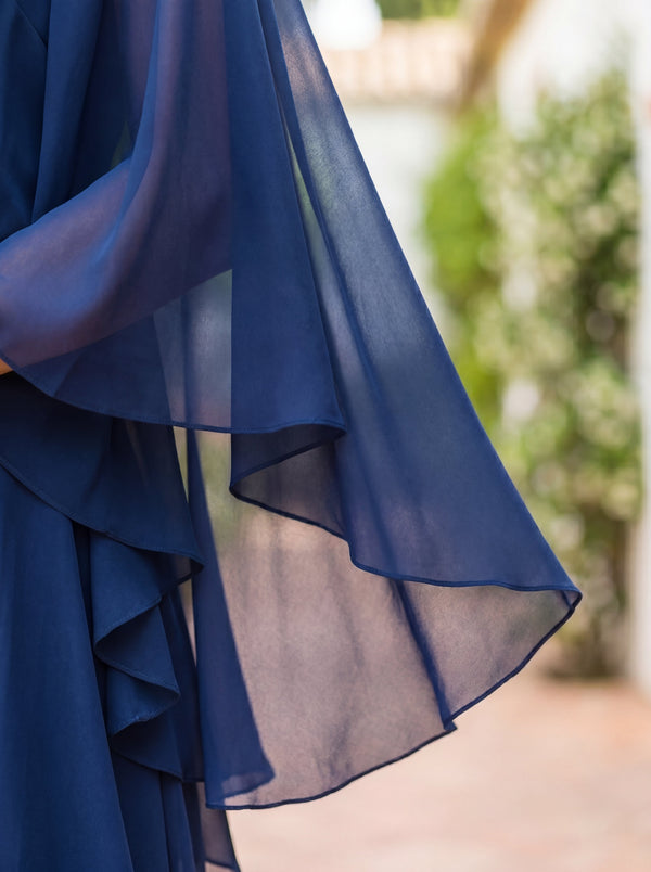 Lázaro · Conjunto de Dos Piezas de Crepé