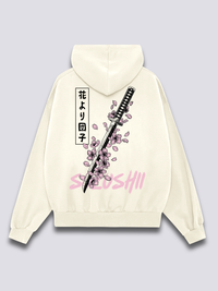 Caído Katana Sudadera con Capucha