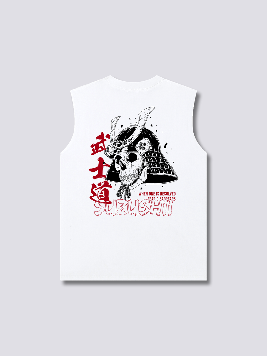 Intrépido Shogun Camiseta sin Mangas
