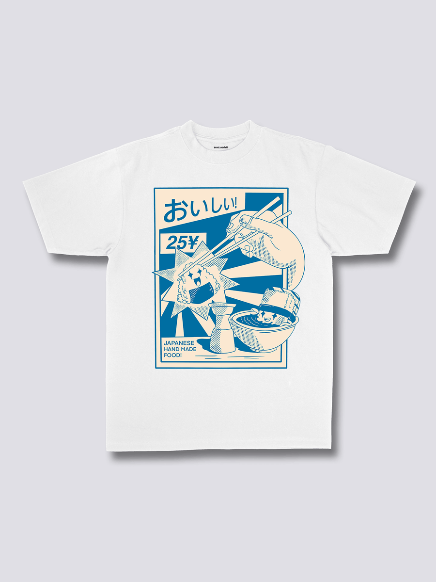 Estampado Frontal - Comida Camiseta