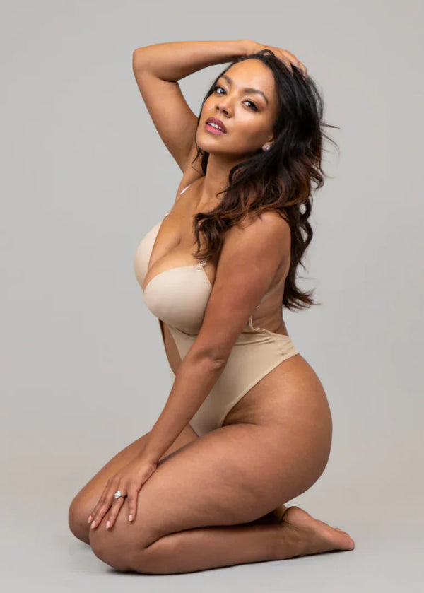 Body Sujetador Sin Espalda · Tanga