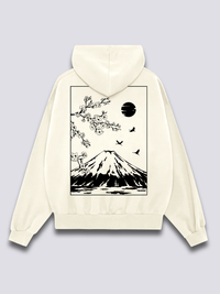 Fuji Silhouette Sudadera con Capucha