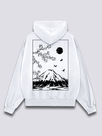 Fuji Silhouette Sudadera con Capucha
