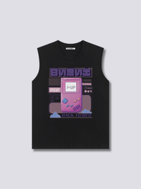 Estampado Frontal - Game Boy Camiseta sin Mangas