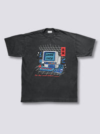 Estampado Frontal - Game Over Camiseta Vintage